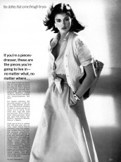 Janice Dickinson by Kourken Pakchanian / Vogue USA (1977.02)