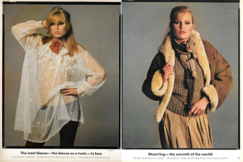Patti Hansen by Richard Avedon / Vogue USA (1977.07)