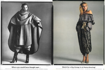 Patti Hansen by Richard Avedon / Vogue USA (1977.07)