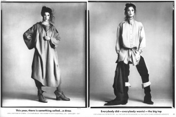 Janice Dickinson by Richard Avedon / Vogue USA (1977.07)