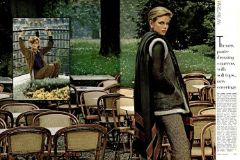 Lisa Taylor by Helmut Newton / Vogue USA (1977.08)