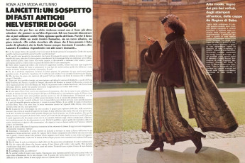 Beverly Johnson by Norman Parkinson / Vogue ITA (1977.01)