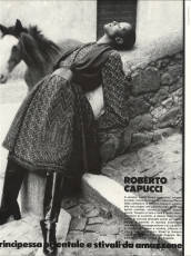 Beverly Johnson by Norman Parkinson / Vogue ITA (1977.01)