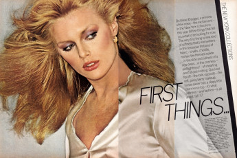 Patti Hansen by Patrick Demarchelier / Vogue USA (1977.09)