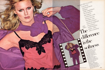 Patti Hansen by Patrick Demarchelier / Vogue USA (1977.09)