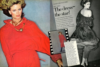 Patti Hansen by Patrick Demarchelier / Vogue USA (1977.09)