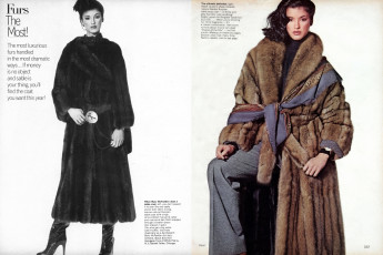 Janice Dickinson by Irving Penn / Vogue USA (1977.09)