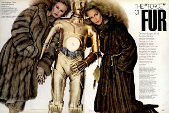 Maria Hanson, Jerry Hall by Ishimuro / Vogue USA (1977.11)