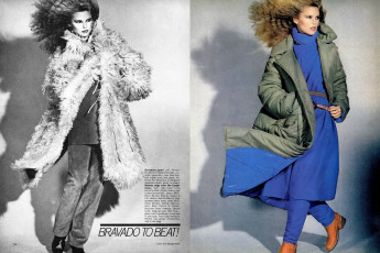 Christie Brinkley by Chris Von Wangenheim / Vogue USA (1977.12)