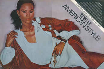 Beverly Johnson by Eisuke Ishimuro / Vogue USA (1978.02)