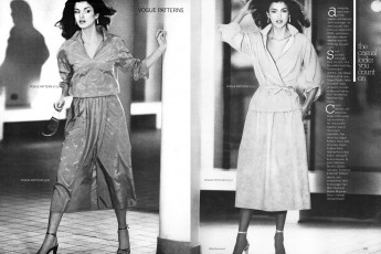 Janice Dickinson by Mike Reinhardt / Vogue USA (1978.02)