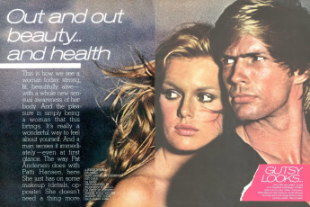 Patti Hansen, Pat Andersen by Francesco Scavullo / Vogue USA (1978.04)