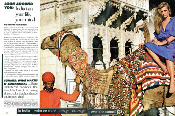 Patti Hansen by Albert Watson / Vogue USA (1978.05)