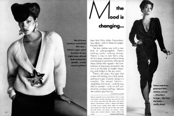 Janice Dickinson by Richard Avedon / Vogue USA (1978.07)