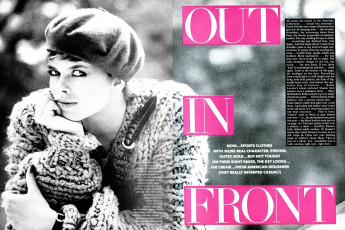 Lisa Taylor by Arthur Elgort / Vogue USA (1978.08)