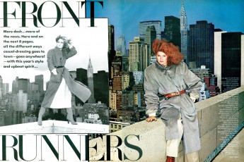 Patti Hansen by Albert Watson / Vogue USA (1978.08)