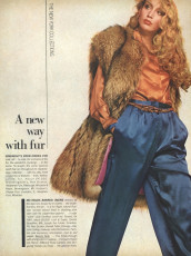 Jerry Hall by Francesco Scavullo / Vogue USA (1978.09)