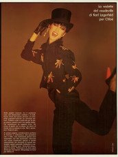 Pat Cleveland by Francois Lamy / Vogue ITA (1978.12)