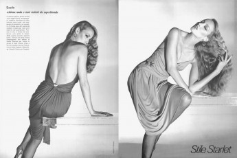 Jerry Hall by Gian Paolo Barbieri / Vogue ITA (1979.01)