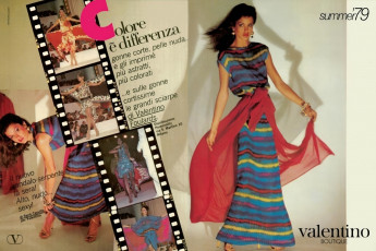 Janice Dickinson by Arthur Elgort / Vogue ITA (1979.01)