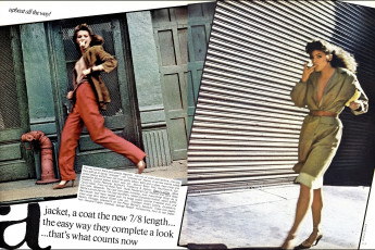 Gia Carangi by Andrea Blanch / Vogue USA (1979.01)