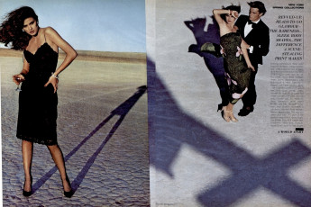 Gia Carangi by Chris Von Wangenheim / Vogue USA (1979.02)