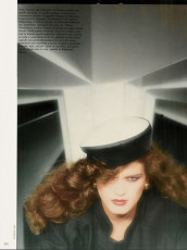 Gia Carangi by Francois Lamy / Vogue ITA (1979.03)