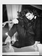 Gia Carangi by Francois Lamy / Vogue ITA (1979.03)