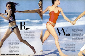 Janice Dickinson by Mike Reinhardt / Vogue USA (1979.04)