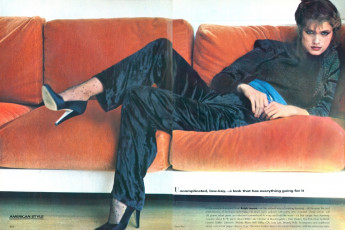Gia Carangi by Denis Piel / Vogue USA (1979.09)